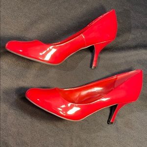 Lipstick Red, 3 inch heels